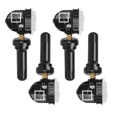 Imagem de CDWTPS TPMS Sensor GM Pacote com 4, 315MHZ Sistema de monitor de pressão de pneu para Chevy Silverado GMC Buick Cadillac Hummer Pontiac GM SAAB Saturn