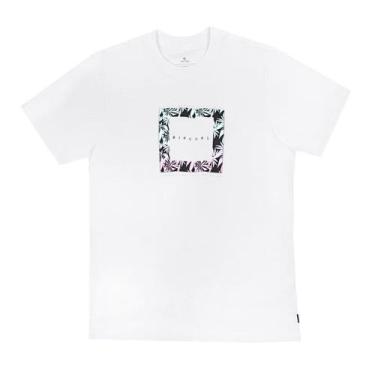 Imagem de Camiseta Plus Size Rip Curl Tropic Logo Filter Branca