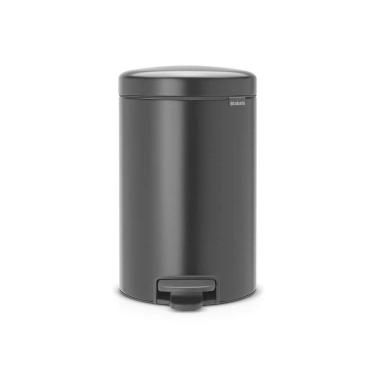 Imagem de Lixeira Em Aço 12 Litros New Icon Brabantia Preto