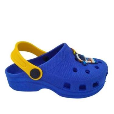 Imagem de Sandália Masculina Infantil Babuche Menino Chinelo Criança Astronauta Divertido Presente Escolar-Masculino