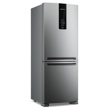 Imagem de Refrigerador Brastemp Inverse Frost Free A+++ 447 Litros Inox Com Smart Flow E Fresh Box - Bre57fk 110