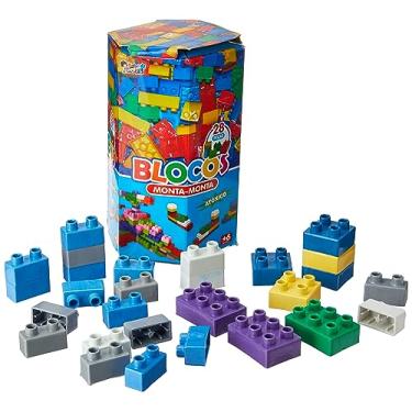 Imagem de Jogo Bloco Mini Toys Monta Monta Com 28 Peças