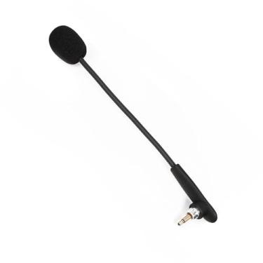 Imagem de NewTH Microfone de jogo de substituição para fone de ouvido para jogos Astro A40 / A40 TR, microfone com cancelamento de ruído para PC PS5, conector de 3,5 mm