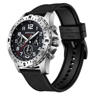 Imagem de Relógio Masculino North Edge MACH 2 Impermeavel 50m Movido a Energia Solar Quartzo