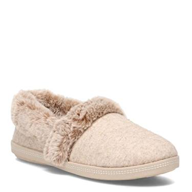 Imagem de Skechers Women's Cozy Campfire Wakey Slipper, Taupe, 8