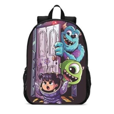 Imagem de MOCHILA ESCOLA INFANTIL JUVENIL ANIME MONSTROS S.A-Unissex