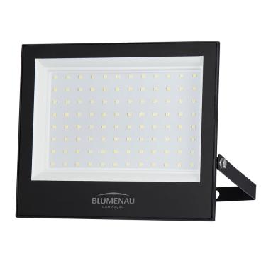 Imagem de Refletor Led 100W Bivolt 6500K 7800LMS IP-66 Preto Ref.78100600 - Blumenau Blumenau