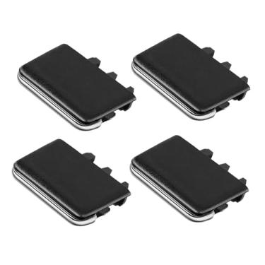 Imagem de Alikali 4 peças de clipes de aba de saída de saída de ar condicionado para saída de ar condicionado para Toyota para Corolla preto