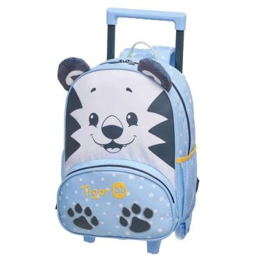 Imagem de Mochila Infantil Carrinho Alças Tigor Tigre Bb Creche
