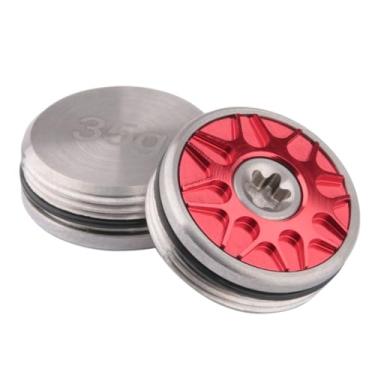 Imagem de OGECLF 2 pesos vermelhos de golfe para Odyssey Stroke Lab, Trilha Tripla, O-Works Putters (2 x 30 g)