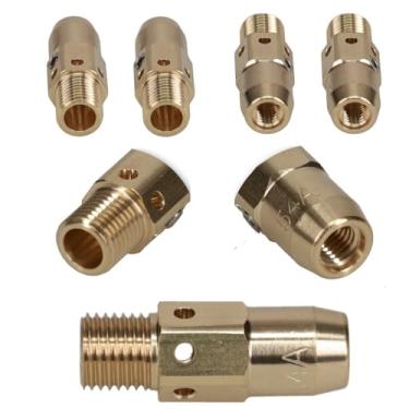 Imagem de STARTECHWELD Difusores de gás de soldagem Mig 54A para Tweco # 3, 4 e Lincoln Magnum 300, 400, 54A (pacote com 5) 54A