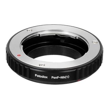 Imagem de Adaptador de montagem de lente Fotodiox, lente Olympus Pen-F para câmera Nikon série 1, compatível com câmeras sem espelho Nikon V1, J1