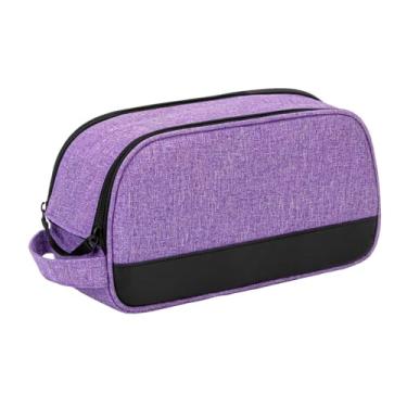 Imagem de harayaa Bolsa de viagem para Cpap, estojo de armazenamento, organizador portátil compacto com bolsos, equipamento e suprimentos para Cpap, máquina de Cpap, Roxo