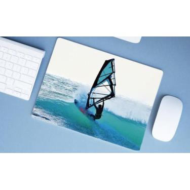 Imagem de Mouse Pad Emborrachado Personalizado Grande Náutico Oceania Praia Mar 