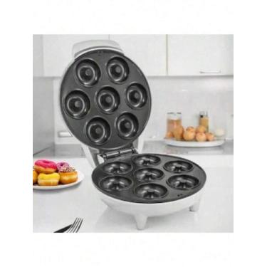 Imagem de Maquina De Donuts Café Da Manhã Capacidade Para 7 Mini Rosquinha Elétr