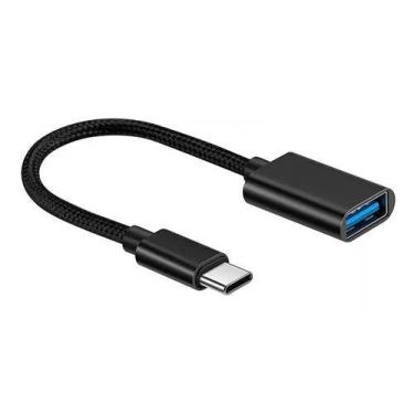 Imagem de Adaptador Otg Tipo C Usb 3.0 compativel com  todos cel - Rhos