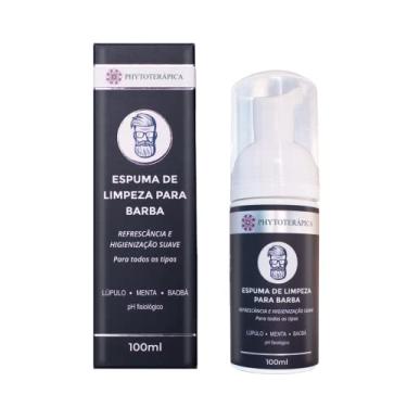 Imagem de PHYTOTERAPICA- Espuma de Limpeza para Barba – Refrescância e Higienização Suave, Limpa e Higieniza – Lúpulo, Menta e Baobá - 100ml