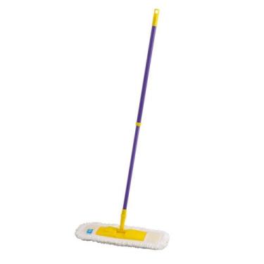 Imagem de Mop Limpeza Cabo Retrátil Ajustável Base Articulada Casamia, Roxo