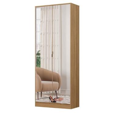 Imagem de Armário Sapateira Multiuso 2 Portas Grife 21510 Amêndola Touch Demóbil