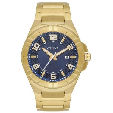 Imagem de Relógio Orient Masculino Ref: Mgss1271 D2kx Esportivo Dourado