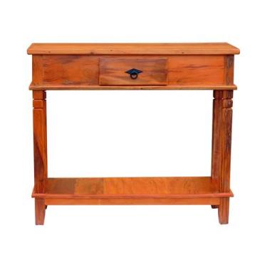 Imagem de Aparador Tradicional Madeira Demolição 1M 1 Gaveta - Natural - Móveis 