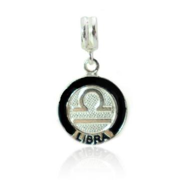 Imagem de Berloque Charm Signo Zodiaco Prata Legitima 925 - Lojas La&Ny, 2, Libr