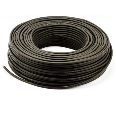 Imagem de Cabo De Guitarra Blindagem Espiral 0.30 - Preto 2 Metros - Cirilo Cabo