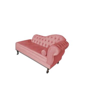 Imagem de Recamier Divã Namoradeira Sofá Psicologia Consultório Lado Direito Sue