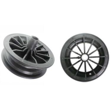 Imagem de Roda Convencional Sem Pneu Ref205 / 14474 Pead Preto - Fuzil