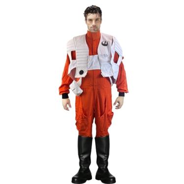 Imagem de costumebase Macacão e colete X-Wing RESISTANCE PILOT TFA COSTUME, Multicolorido, XXG