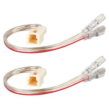 Imagem de RED WOLF Chicote de fios para alto-falante de painel de carro selecionado para Honda Civic Accord 2008-2020, Acura TL RDX 2009-2014, atualização do sistema de som de áudio Plug & Play, 2 peças