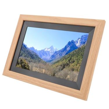 Imagem de Porta-retratos Digital de 10,1 Polegadas, Tela de Toque IPS, Armazenamento de 16 GB, Compartilhamento de Fotos Via Aplicativo, Montável na Parede, Adequado para 6.0, Com