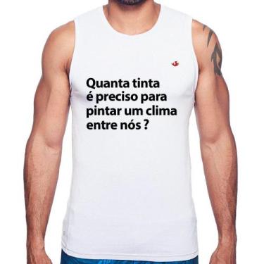 Imagem de Regata Quanta tinta é preciso para pintar um clima entre nós - Foca na