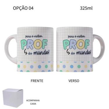 Imagem de Caneca 325ml Dia Dos Professores Corujinhas - LARANJA E MIMOS