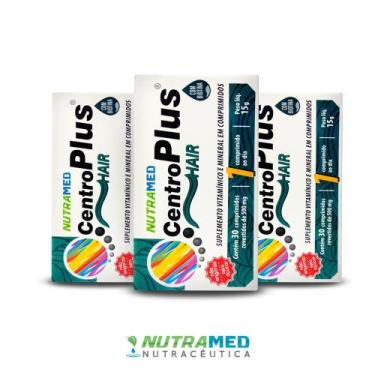 Imagem de Centroplus Hair - KIT 3 Unidades - Nutramed