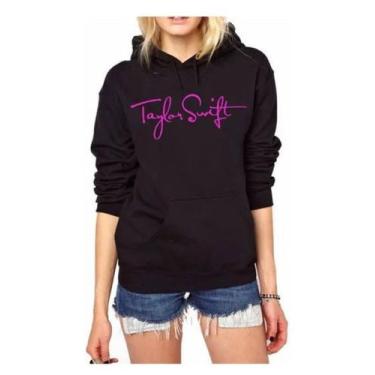 Imagem de Blusa Moletom Canguru Taylor Swift Novidade Unissex - SEMPRENALUTA , P