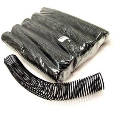 Imagem de Espiral para Caderno 50MM Preto com 12 Unidades - para 450 Folhas - Pl