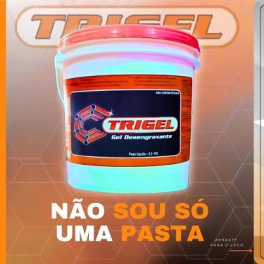 Imagem de Pasta Desengraxante Branco Trigel- Loja Oficial - Trigel Do Brasil