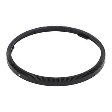 Imagem de Anel adaptador de lente de anel decorativo de metal Haoge para câmera RICOH GR III GRIII GR3, Ring Cap (Black)