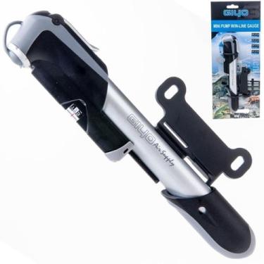 Imagem de Bomba Bike Mini Gp-61a Giyo Telescópica Manômetro Alumínio