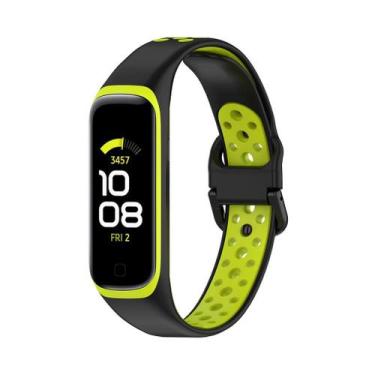 Imagem de Pulseira De Silicone Esportiva Para Galaxy Fit 2 SM-R220 Fit2 R220 - 1