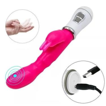 Imagem de Vibrador de Ponto G e clitóris dupla estimulação - MODELO PREMIUM  - S