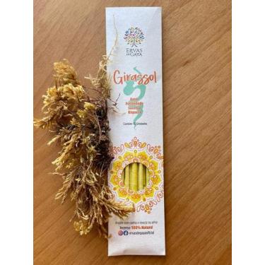 Imagem de Incenso Natural de Vareta Girassol - ERVAS DE GAYA