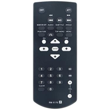 Imagem de Allimity Controle remoto de substituição RM-X170 RMX170 compatível com Sony AV Center XAV-AX100 XAV-AX200 XAV-AX210 XAV-V631BT XAV-W651BT XNV-L66BT XNV-L77BT XAV-62BT XAV-64BT XAV-68BT XAV-68BT