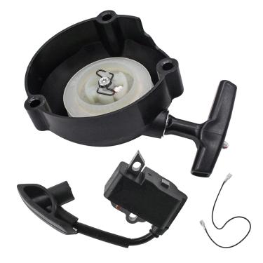 Imagem de Cylinman Bobina de ignição de arranque de recuo de puxar adequada para soprador de folhas Stihl BR500 BR550 BR600 BR700 4282 400 1305, 4282 190 0303