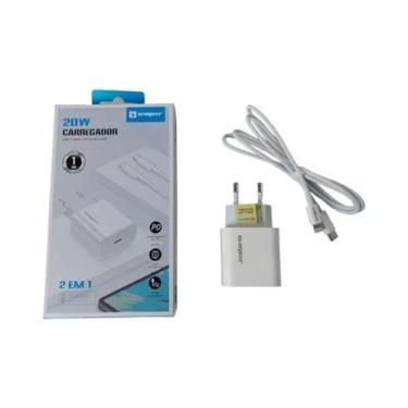 Imagem de Carregador 20w Usbc 2 em 1 Turbo SUMEXR