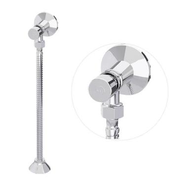 Imagem de Válvula Mictório Automática com Flexível ABS 190904 Blukit