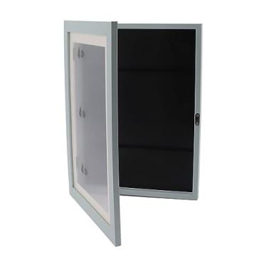 Imagem de Quadro de Arte Infantil Com Placa de Densidade PS Abertura Frontal Magnética, Contém Imagens de 50pcs para Artesanato para Desenho Escolar, Exibição de Imagem Mutável (Azul)