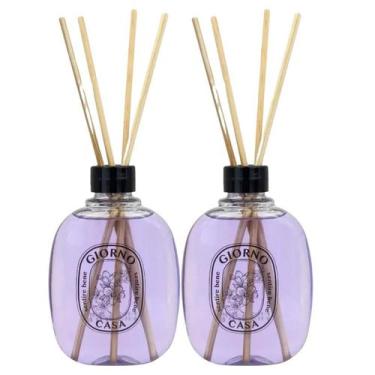 Imagem de Kit 2 Difusor Aromatizador de Varetas Lavanda Giorno 150ml