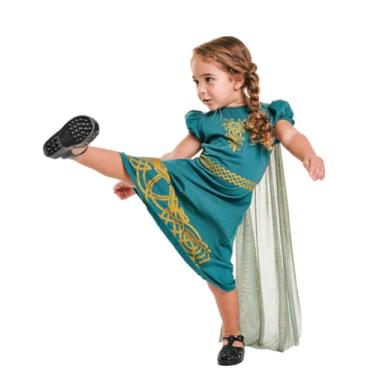 Imagem de Theo e Olivia, Vestido Infantil Princesa Merida Valente Tamanho:6